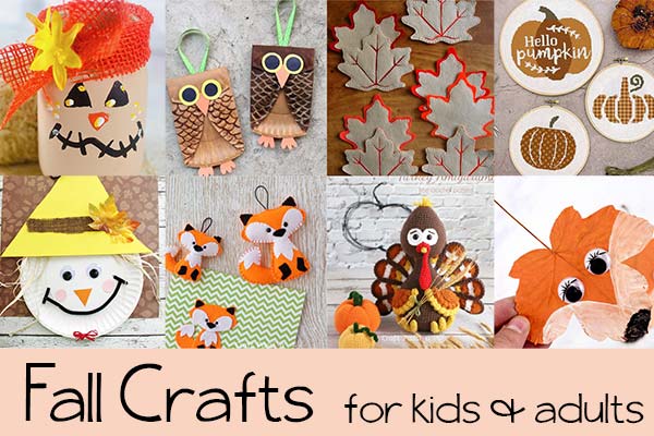 49 Free Fall Crafts for Kids and Adults • Craft Passion